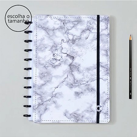 Caderno Inteligente Bianco Marmore