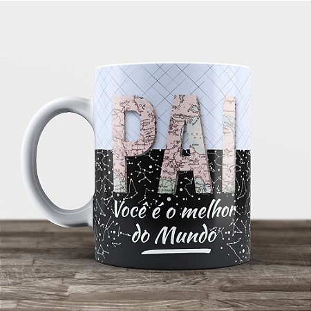 Caneca Personalizada - Melhor pai do mundo