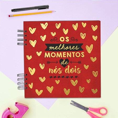 ÁLBUM DE RECORDAÇÕES SCRAPBOOK - OS MELHORES MOMENTOS