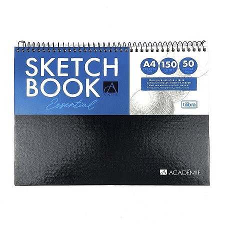 SketchBook Essential S A4 50 Folhas 150G Tilibra