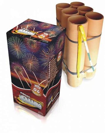 Kit 6 Tubos 3 Polegadas Cores