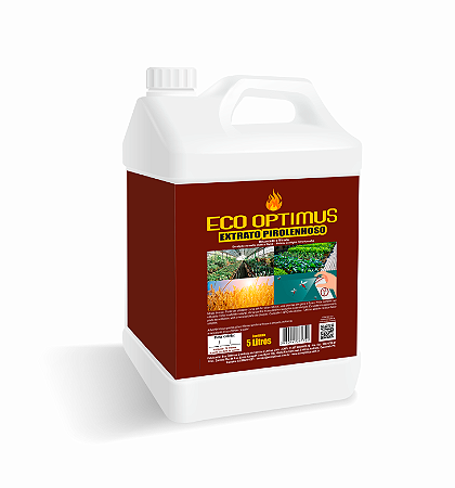 Extrato pirolenhoso, galão com 5 L - Decantado e Filtrado