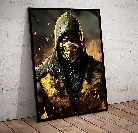 Quadro Decorativo Sala de Estar Pintura Personagem