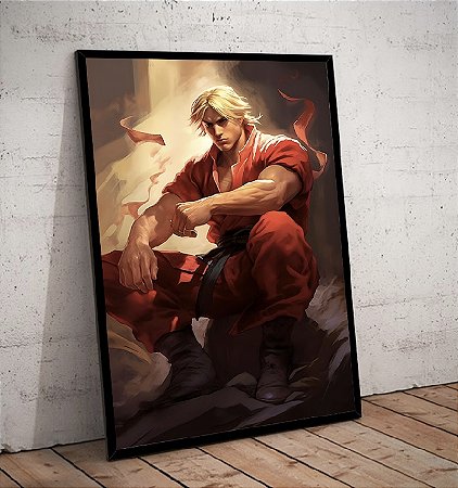 Quadro Decorativo Sala de Estar Pintura Personagens