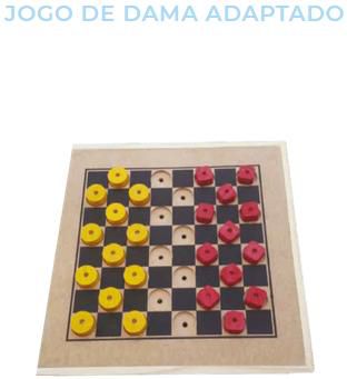 JOGO DE DAMA ADAPTADO