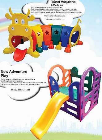 TUNÉL VAQUINHA, NEW ADVENTURE PLAY