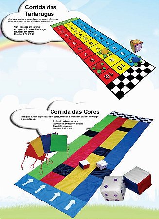 CORRIDA TARTARUGA, CORRIDA DE CORES