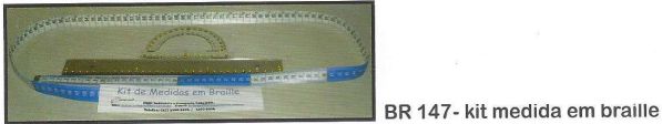 Kit medida braille