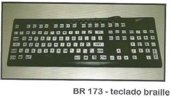 Teclado em Braille