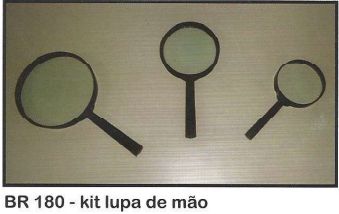 Kit de lupa de mão
