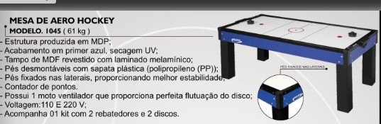 MESA DE AERO HOCKEY