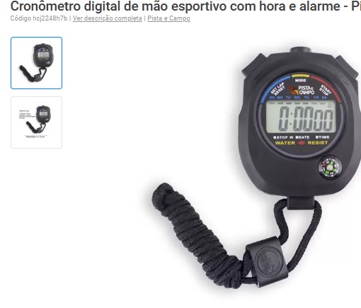 CRONOMETRO DIGITAL