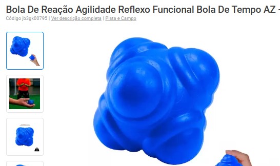 BOLA DE REAÇÃO E AGILIDAADE