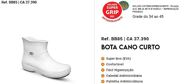 BOTA CANO CURTO