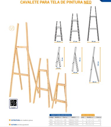 CALETES PARA PINTURA