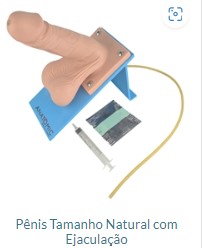 PÊNIS TAMANHO NATURAL COM EJACULAÇÃO