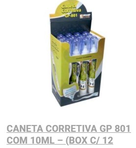 CANETA CORRETIVA