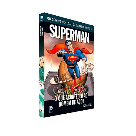 HQ Super Man O que Aconteceu ao Homem de Aço ? (Capa Dura)