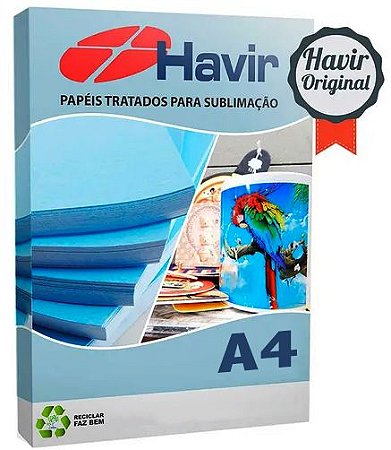 Papel Sublimático 100 Folhas
