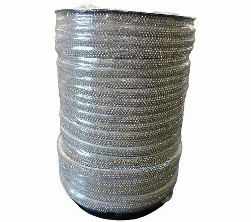 Strass Meia cana 6 mm   rolo com 50 mts