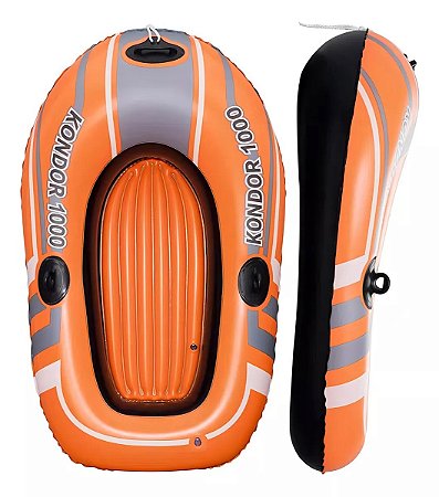 Bote Inflável Infantil Kondor1000 Bestway Suporte Remos Ntk