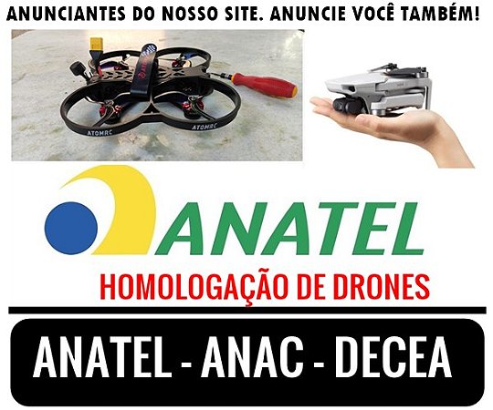 DRONE RETIDO ANATEL