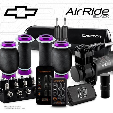 KIT 1 / Air Ride Black - 8mm | GM