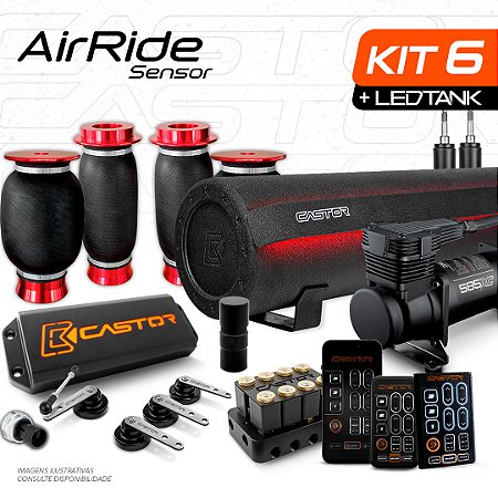 KIT 6 / AirRide Sensor + LED Tank