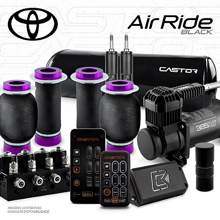 KIT 1 / Air Ride Black - 8mm | Toyota