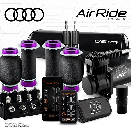 KIT 1 / Air Ride Black - 8mm | Audi