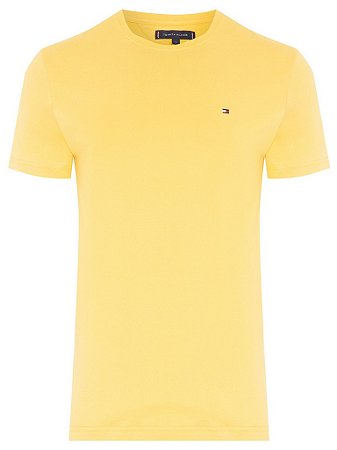 camiseta tommy hilfiger amarela