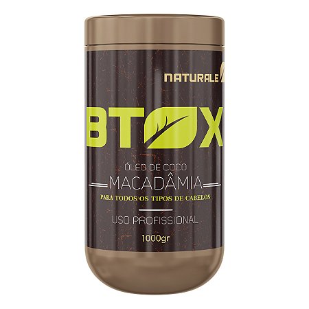 Máscara Btx Orgânico Naturale Brasil - 1000g Sem Formol