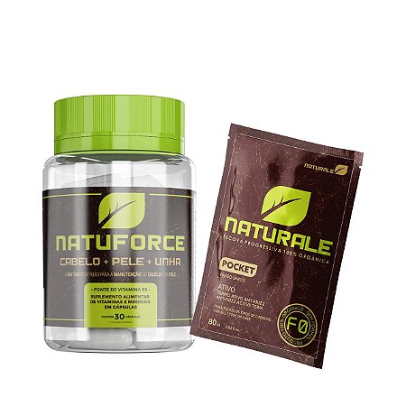 Kit Naturale - NatuForce + Sachet Passo 2 - 80ml