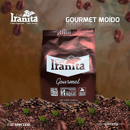 Café  Iranita 100% Arábica Gourmet Torrado e Moído - 250g