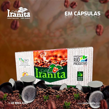 Café  Iranita 100% Arábica Especial em Cápsula 10 und