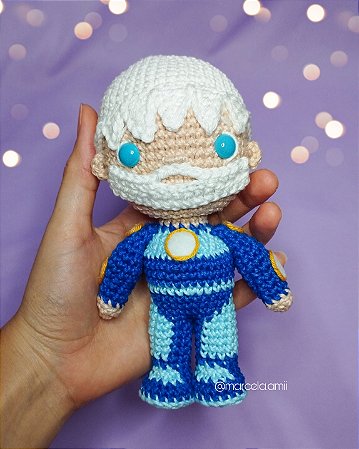 Liga da Identidade - Teo (amigurumi / boneco de crochê)