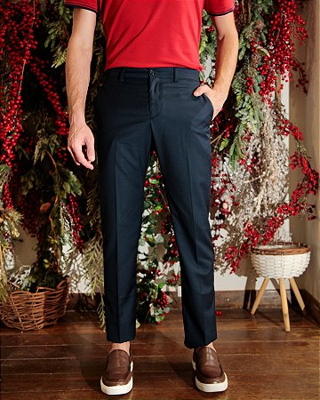 CALÇA ALFAIATARIA POLIVISCOSE SOCIAL LISA