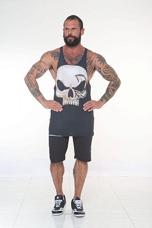 Regata Tatoo Black Skull - Animal Gym Wear Regata Tatoo Black Skull - Animal Gym Wear