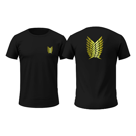 Camiseta - Asas da Liberdade Dourada