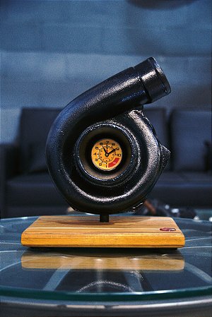 Relógio de Turbina | Preto Fosco
