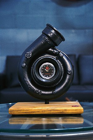 Relógio de Turbina | Preto Fosco