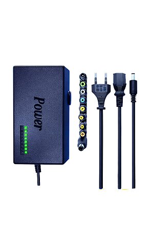 Fonte Universal Regulável Bivolt com 9 Pinos