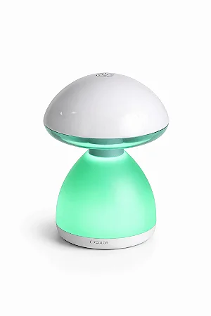 Abajur LED Recarregável Lúmen+ Luz Touch Multicor Decorativa