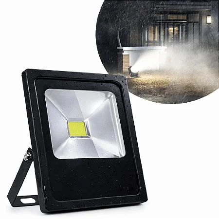 Refletor LED 30W WeatherProof IP66 Totalmente à Prova d’Água e Poeira