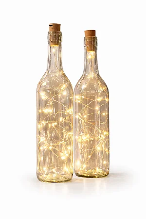 Lúmen+ Bottle Fairy 20L – Luz LED Decorativa em Rolha 2 Metros