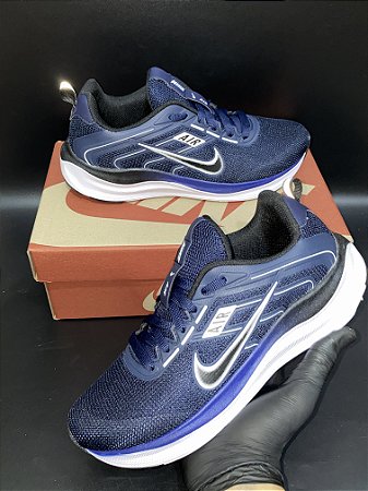 Tênis NK Air running V2 Azul marinho