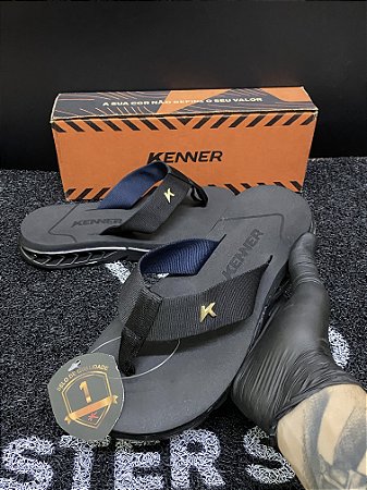 Chinelo Kenner Rakka Masculino Preto