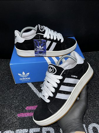 Tênis Adidas Campus 00S Preto Branco