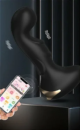 Plug vibratorio com app