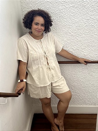 Blusa Dorothy Areia
